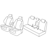 QF18023.JPG Set Coprisedili Superior Beige Hyundai Tucson Serie 18000 Coprisedili Su Misura Qf18023b