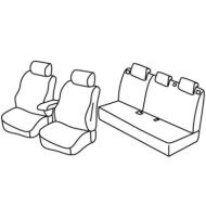 QF18039.JPG Set Coprisedili Superior Grigio/nero Hyundai Kona Serie 18000 Coprisedili Su Misura Qf18039c