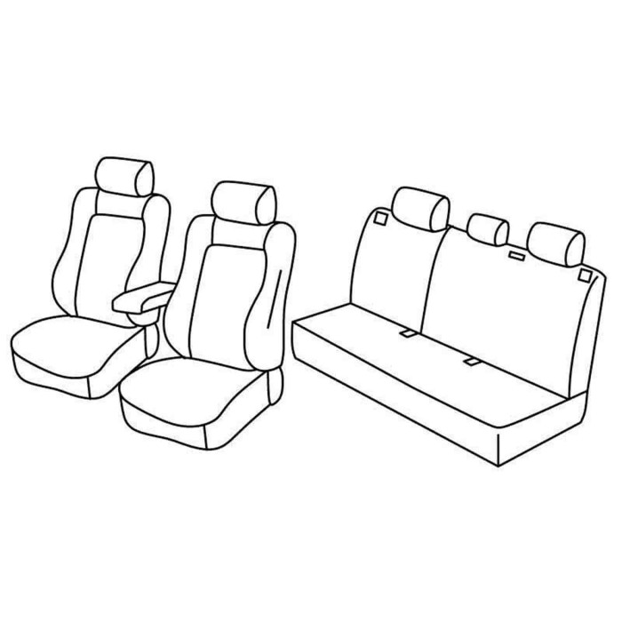 QF19006.JPG Set Coprisedili Superior Nero/rosso Jeep Renegade Serie 19000 Coprisedili Su Misura Qf19006e
