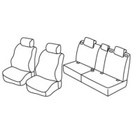 QF20113.JPG Set Coprisedili Superior Nocciola Kia Sorento Serie 20000 Coprisedili Su Misura Qf20113a