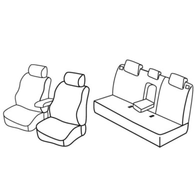 QF20118.JPG Set Coprisedili Superior Beige Kia Sportage Serie 20000 Coprisedili Su Misura Qf20118b