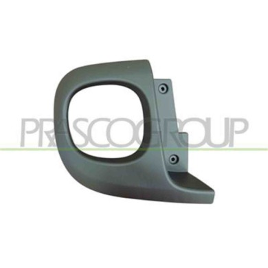 FT0401254_1.JPG Modanatura Sinistra Paraurti Posteriore Nera Goffrata Per Fiat 500 L Dal 2012 Al 2017