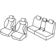QF20123.JPG Set Coprisedili Superior Grigio/nero Kia Sorento Serie 20000 Coprisedili Su Misura Qf20123c