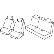 QF22003.JPG Set Coprisedili Superior Nero/blu Land Rover Discovery 5p Serie 22000 Coprisedili Su Misura Qf22003d