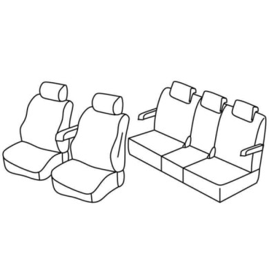 QF23017.JPG Set Coprisedili Superior Nocciola Mazda 5 5p Serie 23000 Coprisedili Su Misura Qf23017a