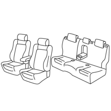 QF23024.JPG Set Coprisedili Superior Nocciola Mazda 6 Wagon Serie 23000 Coprisedili Su Misura