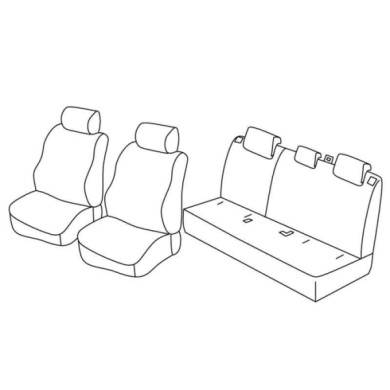 QF23026.JPG Set Coprisedili Superior Nero/blu Mazda Cx-3 Serie 23000 Coprisedili Su Misura Qf23026d