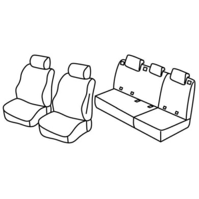 QF24002.JPG Set Coprisedili Superior Beige Mercedes Classe A 5p Serie 24000 Coprisedili Su Misura Qf24002b