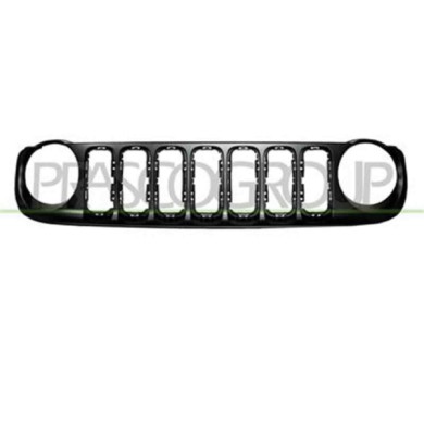 JE1002001_1.JPG Griglia Radiatore Superiore Nera Per Jeep Renegade Dal 2014 Al 2018