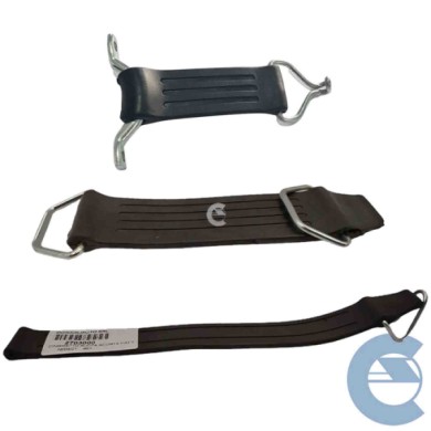 KIT-3-ESOLVER.jpg Famac Kit 3 Pezzi Cinghia Martinetto Schienale Ruota Di Scorta Per Fiat 500 F L R 127 27 029