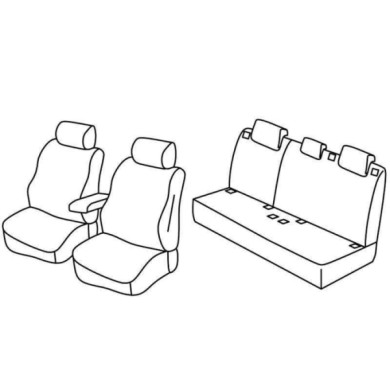 QF24032.JPG Set Coprisedili Superior Nocciola Mercedes Classe A 5p Serie 24000 Coprisedili Su Misura Qf24032a