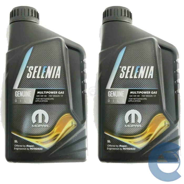 SELENIA-GAS-2-LITRI-ESOLVER.jpg 2 Litri Olio Motore Selenia Multipower 5w-40 Motori Benzina Con Impianto A Gas