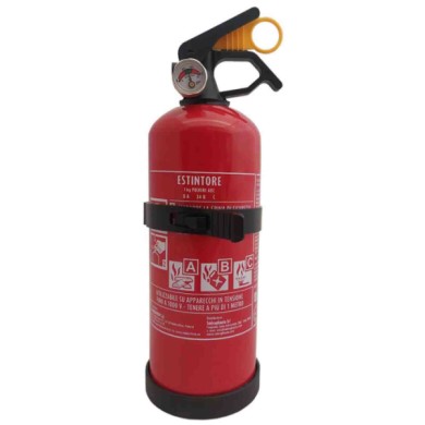 EST_1KG_1.jpg Estintore 1 Kg Con Manometro E Sicura Omologato Med Per Auto Camper Barca