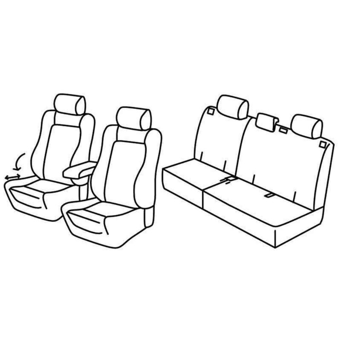QF28005.JPG Set Coprisedili Superior Beige Opel Antara Serie 28000 Coprisedili Su Misura Qf28005b