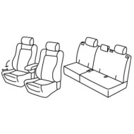 QF28005.JPG Set Coprisedili Superior Beige Opel Antara Serie 28000 Coprisedili Su Misura Qf28005b