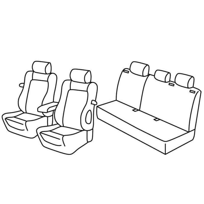 QF28016.JPG Set Coprisedili Superior Nocciola Opel Astra H Gtc Serie 28000 Coprisedili Su Misura