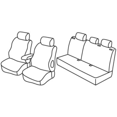 SMIRA_ZCoprised-set-F.jpg Set Coprisedili Superior Nero/grigio Serie 28000 Coprisedili Su Misura