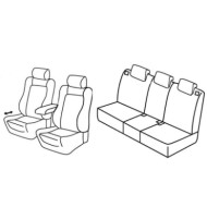 QF28060.JPG Set Coprisedili Superior Grigio/nero Opel Meriva Serie 28000 Coprisedili Su Misura Qf28060c