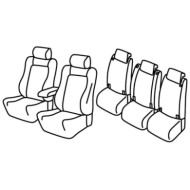 QF28071.JPG Set Coprisedili Superior Nero/grigio Opel Zafira Tourer Serie 28000 Coprisedili Su Misura Qf28071f