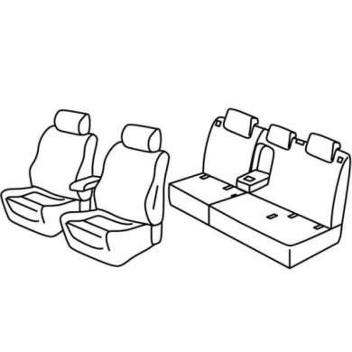 QF28092.JPG Set Coprisedili Superior Nero/grigio Opel Grandland-grandland X Serie 28000 Coprisedili Su Misura Qf28092f