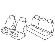 QF29037.JPG Set Coprisedili Superior Nero/rosso Peugeot 308 5p-308 Sw Serie 29000 Coprisedili Su Misura