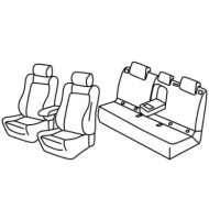 QF29047.JPG Set Coprisedili Superior Grigio/nero Peugeot 308 5p Serie 29000 Coprisedili Su Misura Qf29047c