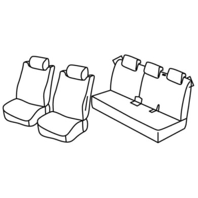 QF30100.JPG Set Coprisedili Superior Beige Renault Captur Serie 30000 Coprisedili Su Misura Qf30100b