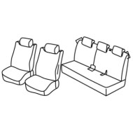 QF30100.JPG Set Coprisedili Superior Beige Renault Captur Serie 30000 Coprisedili Su Misura Qf30100b