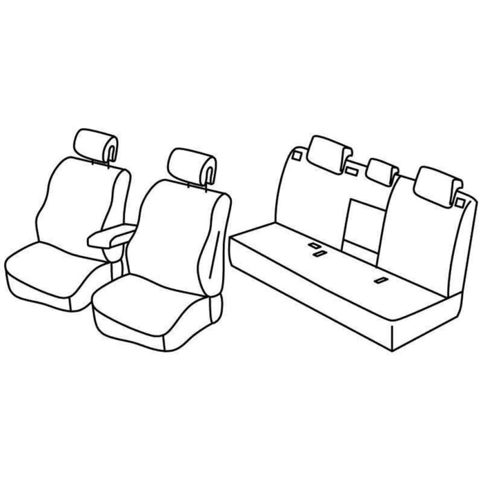 QF30134.JPG Set Coprisedili Superior Beige Renault Laguna Iii 5p Serie 30000 Coprisedili Su Misura Qf30134b