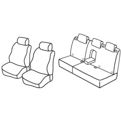 QF30170.JPG Set Coprisedili Superior Beige Renault Koleos Serie 30000 Coprisedili Su Misura Qf30170b