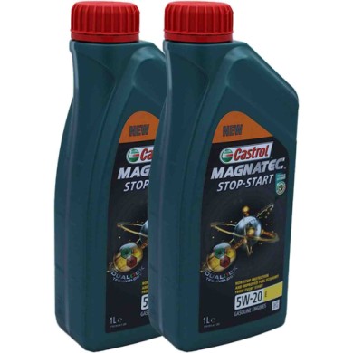 CAS.jpg Castrol Magnatec Start E Stop 5w20 Totalmente Sintetico 2 Litri