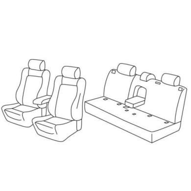 QF30179.JPG Set Coprisedili Superior Nocciola Renault Kadjar Serie 30000 Coprisedili Su Misura Qf30179a