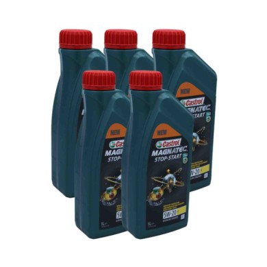 CAS.jpg Castrol Magnatec Start E Stop 5w20 Totalmente Sintetico 5 Litri