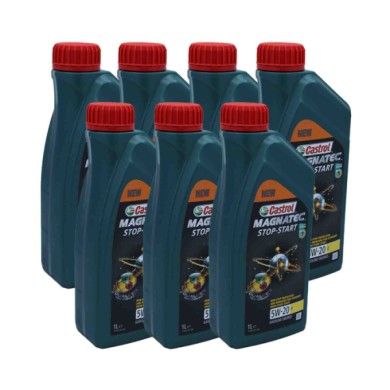 CAS.jpg Castrol Magnatec Start E Stop 5w20 Totalmente Sintetico 7 Litri