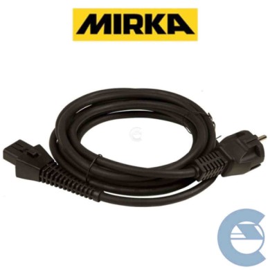 CAVO-1-ESOLVER.jpg Mirka Mie6516011 Cavo Di Alimentazione Per Levigatrice Deros 220-230 V 4,3 Metri