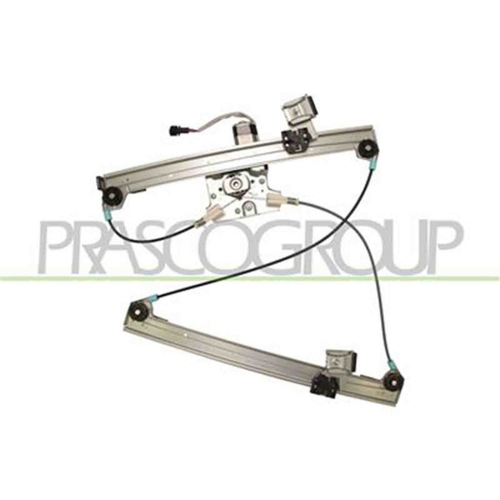 VG017W026_1.JPG Alzacristallo Elettrico Anteriore Sinistro Per Seat Ibiza Dal 1993 Al 1996