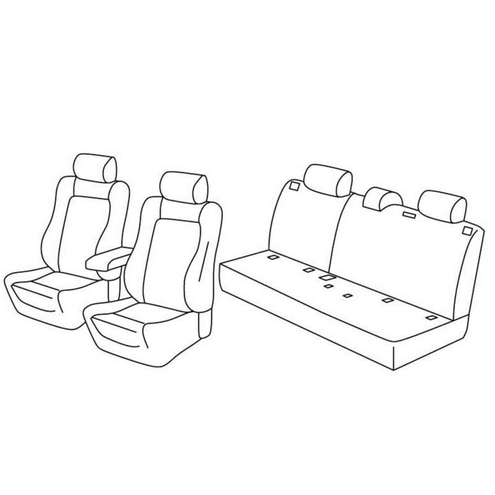 QF30180.JPG Set Coprisedili Superior Nocciola Renault Kadjar Serie 30000 Coprisedili Su Misura