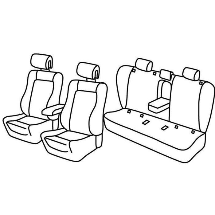QF30231.JPG Set Coprisedili Superior Beige Renault Talisman 4p Serie 30000 Coprisedili Su Misura