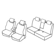 QF31002.JPG Set Coprisedili Superior Beige Seat Altea Xl Serie 31000 Coprisedili Su Misura Qf31002b
