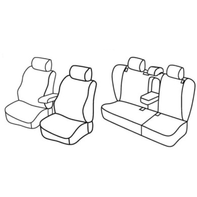 QF32023.JPG Set Coprisedili Superior Beige Skoda Octavia 5p-octavia Wagon Serie 32000 Coprisedili Su Misura Qf32023b