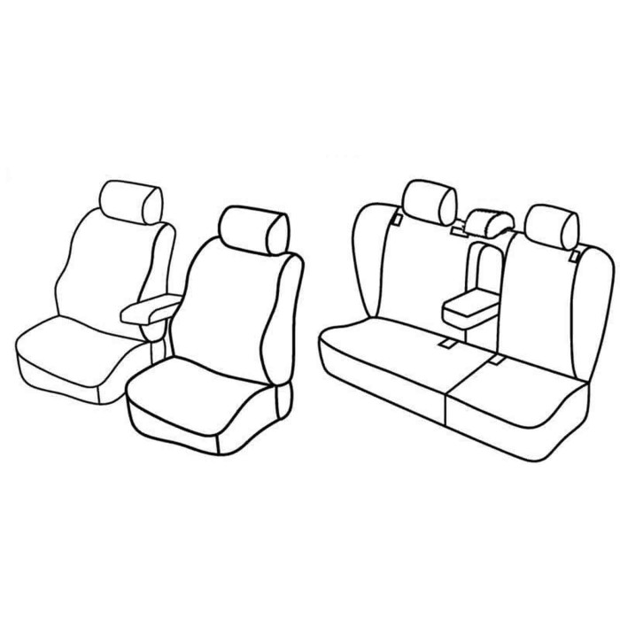 QF32023.JPG Set Coprisedili Superior Beige Skoda Octavia 5p-octavia Wagon Serie 32000 Coprisedili Su Misura Qf32023b