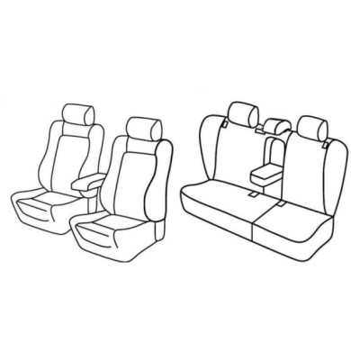 QF32024.JPG Set Coprisedili Superior Beige Skoda Octavia 5p-octavia Wagon Serie 32000 Coprisedili Su Misura Qf32024b