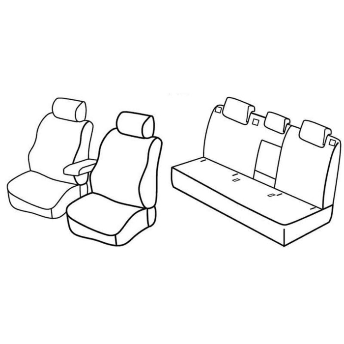 QF32030.JPG Set Coprisedili Superior Beige Skoda Rapid 5p Serie 32000 Coprisedili Su Misura
