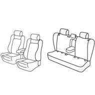 QF36008.JPG Set Coprisedili Superior Beige Toyota Avensis 4p Serie 36000 Coprisedili Su Misura Qf36008b