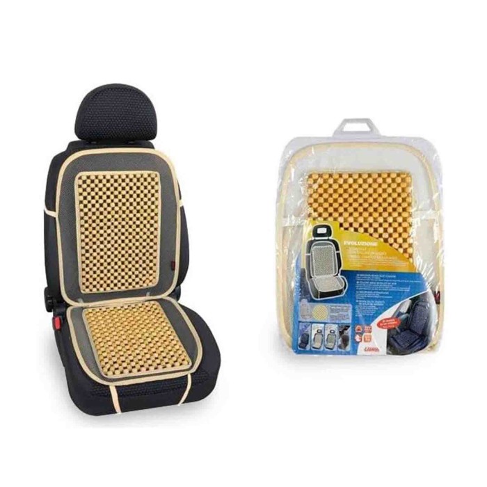 AVORIO.jpg Evoluzione Schienale In Palline Di Legno Avorio Schienali Estivi Schienali