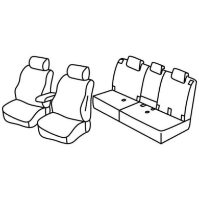 QF36026.JPG Set Coprisedili Superior Beige Toyota Rav4 Serie 36000 Coprisedili Su Misura Qf36026b