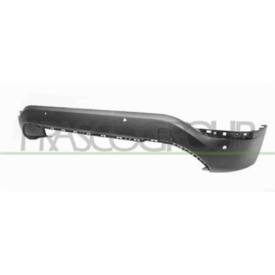 BM7061071_1.JPG Paraurti Posteriore Inferiore Nero/goffrato Per Bmw X1 - F48 Dal 2015 Al 2019