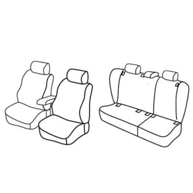 QF37050.JPG Set Coprisedili Superior Beige Volkswagen Golf V Variant Serie 37000 Coprisedili Su Misura Qf37050b