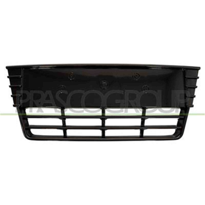 FD4282121_1.JPG Griglia Centrale Paraurti Verniciata Nero Lucido Per Ford Focus Dal 2011 Al 2014
