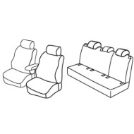 QF37054.JPG Set Coprisedili Superior Nero/grigio Volkswagen Golf Vi 5p Serie 37000 Coprisedili Su Misura Qf37054f